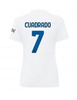 Inter Milan Juan Cuadrado #7 Vieraspaita Naisten 2023-24 Lyhythihainen